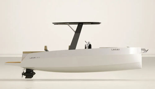 Barca open entrobordo - LASAI 20 CR - LASAI - elettrica / con console centrale / max. 6 persone