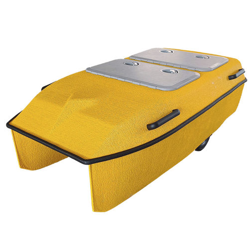 USV telecomandato - Naked hull - MSHeli Srl - elettrico / catamarano / in plastica