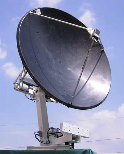 Antenna VSAT - TVRO 120 - Nautisat srl - Ku-band / C-band / per barca
