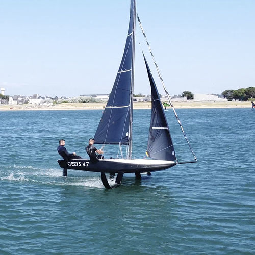 Deriva per due persone - 4.7 - Gerys - con foil / da regata / da turismo