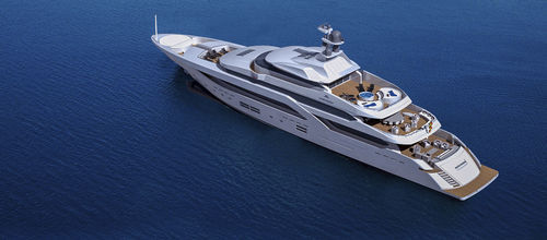 Mega-yacht da crociera - 197  - Astondoa - raised pilothouse / con 7 cabine / in acciaio