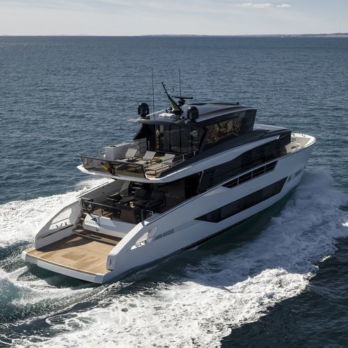 Motor-yacht da crociera - AX8 - Astondoa - con cabina di pilotaggio / IPS / con 6 cabine