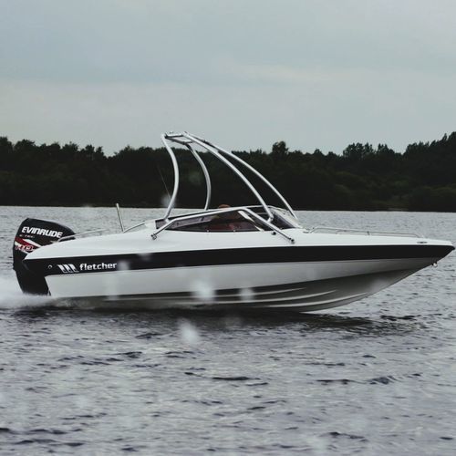 Runabout fuoribordo - 17 GTO - Fletcher Boats - con dual console / bow-rider / open