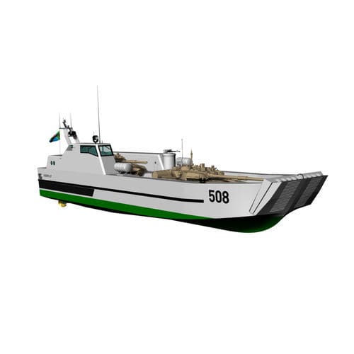 Nave da sbarco - SHERPA 27 - KND Naval Design - in alluminio