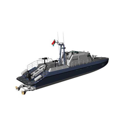 Barca professionale patrol boat - Scorpio 23 - KND Naval Design - entrobordo a idrogetto / in alluminio / con scafo rigido