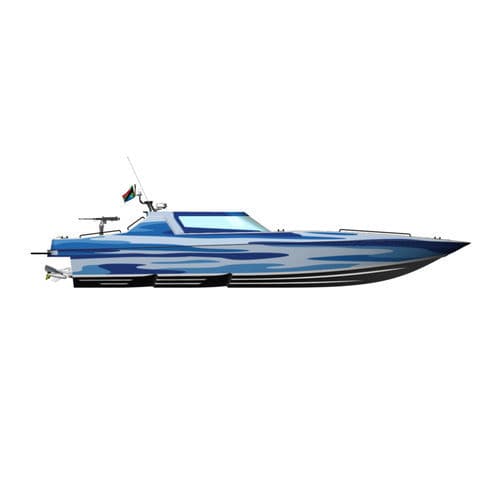 Barca professionale patrol boat - SHADOWHAWK 18 - KND Naval Design - entrobordo / in alluminio / con scafo rigido