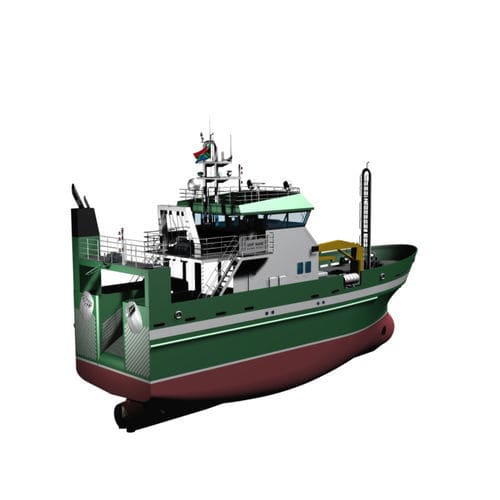 Nave da pesca peschereccio a strascico - SNAPPER 25 - KND Naval Design - in alluminio