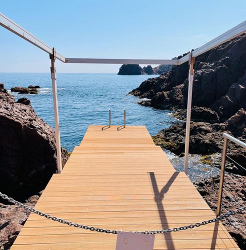 Pontile di ormeggio - AQUA-MODULE - per marina / per residenza privata / per spiagge e estuari