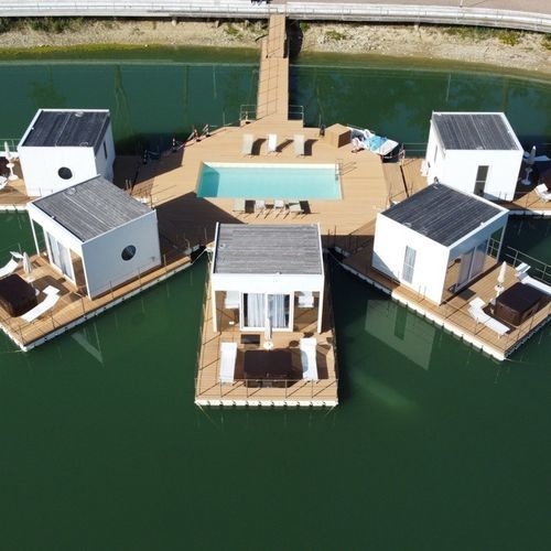 Piattaforma per casa galleggiante - AQUA-MODULE - galleggiante / multifunzione / per marina