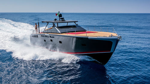 Motor-yacht da crociera - RIDOC - Baglietto spa - open / con scafo planante / in alluminio