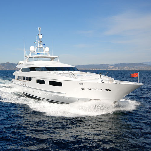 Mega-yacht da crociera - BLANCA  - Baglietto spa - con cabina di pilotaggio / in acciaio