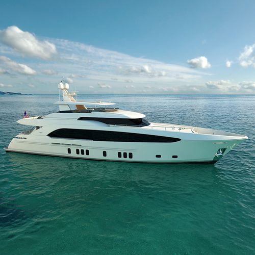 Super-yacht da crociera - 122' RPH - Burger Boat Company - con fly / raised pilothouse / con 4 cabine