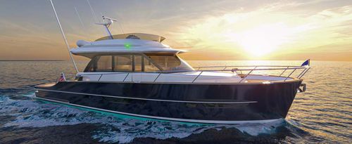 Motor-yacht da pesca sportiva - 63 - Burger Boat Company - con fly / IPS / con 3 cabine