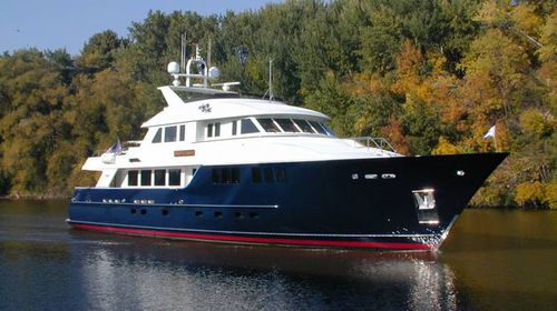 Super-yacht da pesca sportiva - TOP TIMES - Burger Boat Company - per spedizione / con fly / con 4 cabine