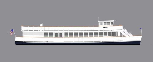 Traghetto passeggeri da crociera - LENA - Burger Boat Company - in acciaio / per escursioni turistiche