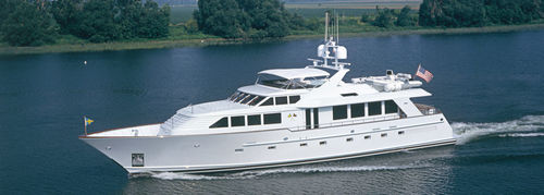 Super-yacht da crociera - WINDRUSH - Burger Boat Company - con fly / dislocante / su misura