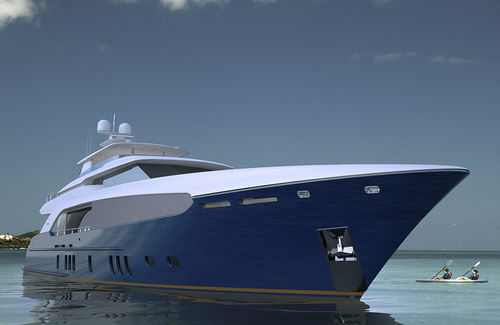 Super-yacht da crociera - 115' RPH - Burger Boat Company - raised pilothouse / con 3 cabine / con 4 cabine