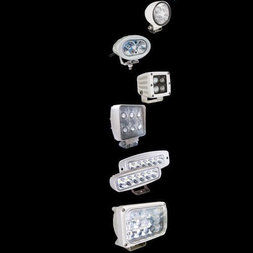 Proiettore per esterni - 300 series - MEGALED EUROPE - SAKIOTIS SA - per nave / LED