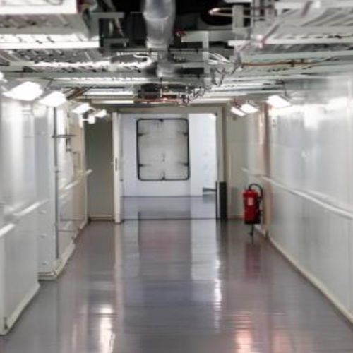 Rivestimento per pavimento per le costruzioni navali - Hayden Marine Co., Ltd. - in resina epossidica / antiscivolo