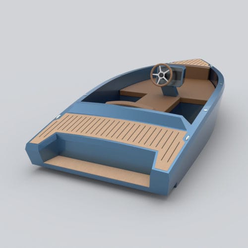 Barca open a idrogetto - MOSCATO - Jade Boats Oy - a benzina / con console centrale / sportiva