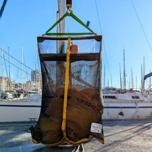 Rete per recupero di idrocarburi - Max  - EKKOPOL - per la raccolta di rifiuti / antinquinamento