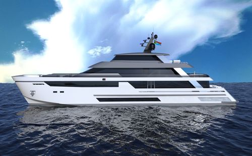 Super-yacht catamarano - 50m - Brythonic Yachts - da crociera / in alluminio