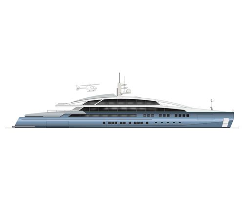 Mega-yacht da crociera - 90m - Brythonic Yachts - in acciaio / in alluminio / con piscina