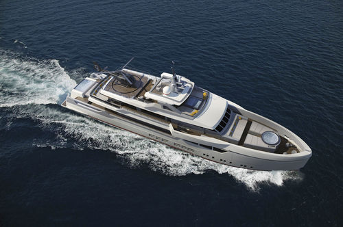 Super-yacht da crociera - 45m - Brythonic Yachts - in acciaio / in alluminio / con piscina