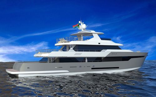 Motor-yacht da crociera - 30m - Brythonic Yachts - in alluminio