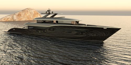 Mega-yacht da crociera - Alpha Tango - Brythonic Yachts - con fly / raised pilothouse / con 5 cabine