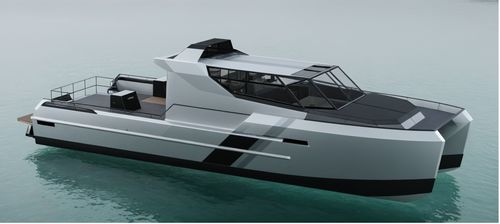 Barca professionale patrol boat - 21.00 - Brythonic Yachts - barca di supporto per immersioni / barca di ricerca e studio / catamarano