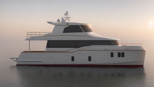 Motor-yacht catamarano - 21m - Brythonic Yachts - da crociera / con fly chiuso / con 4 cabine