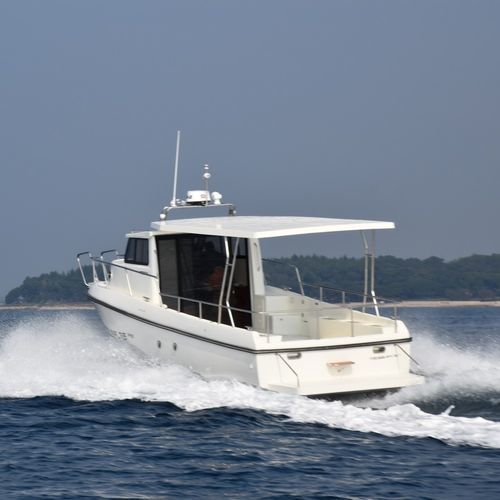 Barca professionale barca da pesca professionale - FISHERLINE 35 PRO - Marservis - entrobordo / con scafo rigido