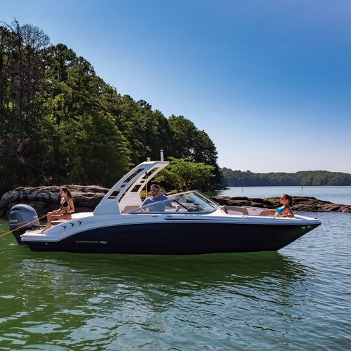Runabout fuoribordo - 23 SSI OB - Chaparral - con dual console / bow-rider / open