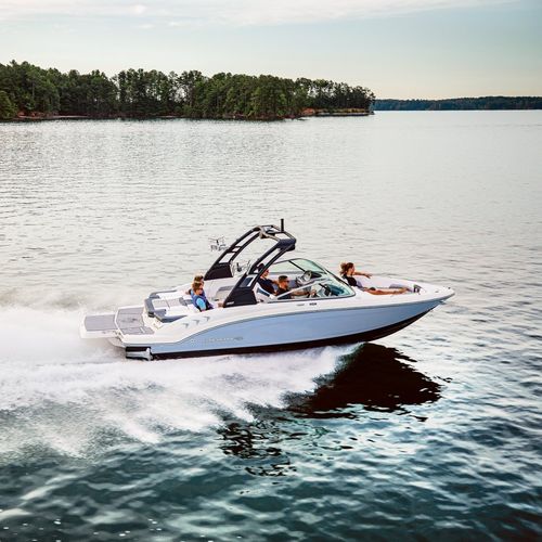 Runabout entrobordo - 23 SURF - Chaparral - con dual console / bow-rider / open