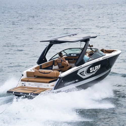 Runabout entrobordo - 28 SURF - Chaparral - con dual console / bow-rider / open