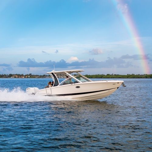 Runabout fuoribordo - 310 OSX - Chaparral - bimotore / con dual console / bow-rider