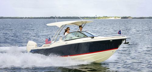 Runabout fuoribordo - CALYPSO 24 - Chris Craft - con dual console / bow-rider / open