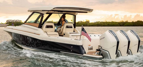Cabinato fuoribordo - CALYPSO 35 - Chris Craft - trimotore / open / con dual console