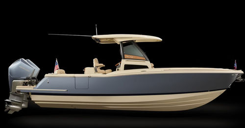 Barca open fuoribordo - CATALINA 28 - Chris Craft - bimotore / con console centrale / con prendisole