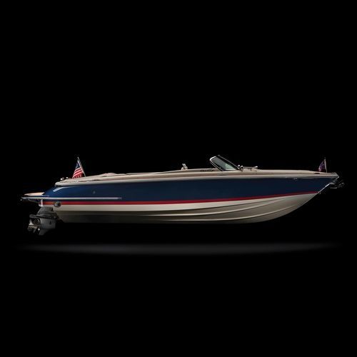 Runabout entrobordo - Launch 27 - Chris Craft - open / con dual console / bow-rider