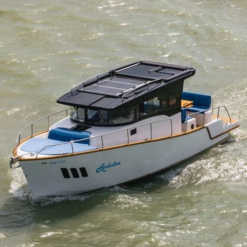 Cabinato entrobordo - WIA 350 - PELSOLUTIONS - elettrico / hard-top / max. 12 persone
