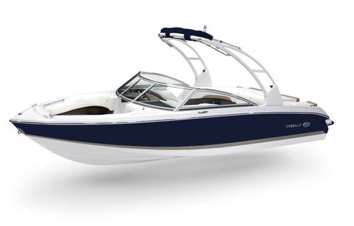 Runabout entrobordo - 10 series - Cobalt Boats - con dual console / bow-rider / da sci nautico