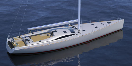 Sailing-yacht da crociera - Comet C85 RS - Comar Yachts - con 6 cabine / con poppa aperta / con bompresso