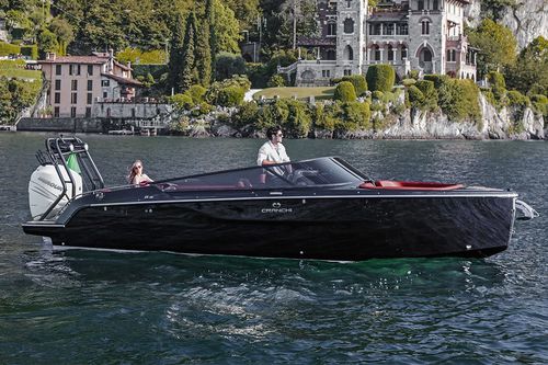Runabout fuoribordo - E26 Rider - Cranchi - con dual console / bow-rider / open