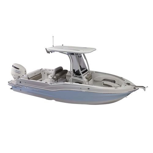 Barca open fuoribordo - 230 CC - Crownline - con console centrale / da pesca sportiva / ad alta prestazione
