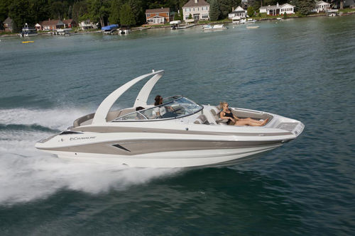 Deck boat entrobordo - E275 - Crownline - open / con dual console / bow-rider