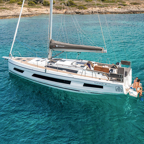 Barca a vela da crociera - 41 - Dufour Yachts - con 3 cabine / con 4 cabine / con 8 cuccette