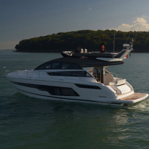Motor-yacht da crociera - Squadron 50 - Fairline - con fly / IPS / con 3 cabine
