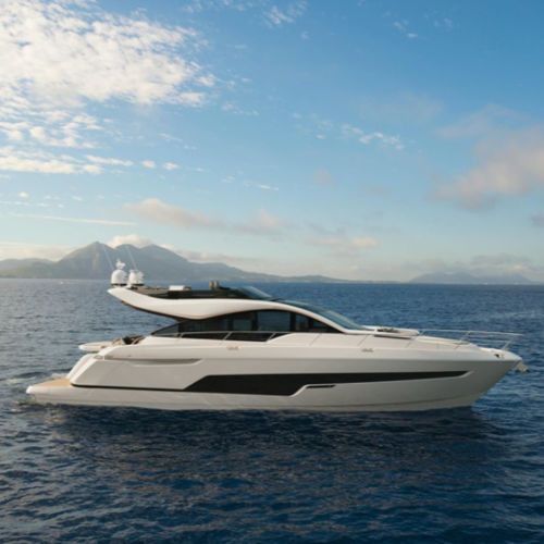 Motor-yacht da crociera - Phantom 65 - Fairline - con fly / con 3 cabine / con 4 cabine